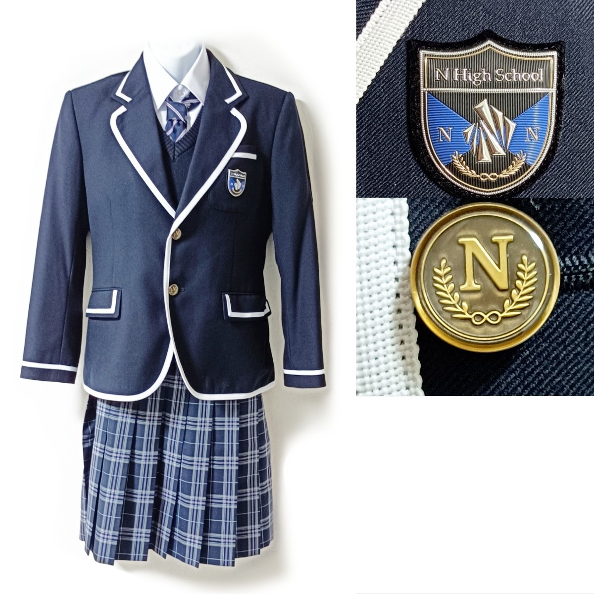 東京都 三田高校 制服 制服/学生服/GREEN MATE/三田