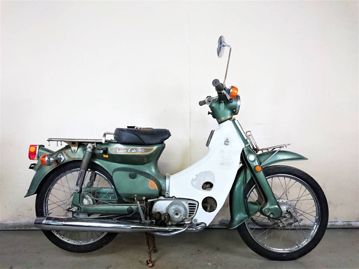 ホンダ スーパーカブ50 実働 部品取車 Yahoo!オークション -「ホンダ