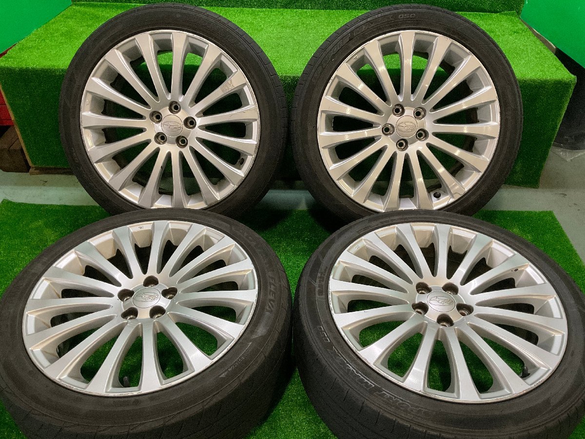 ECO FORME17インチアルミホイール 5穴 PCD100 ピレリパワジータイヤ