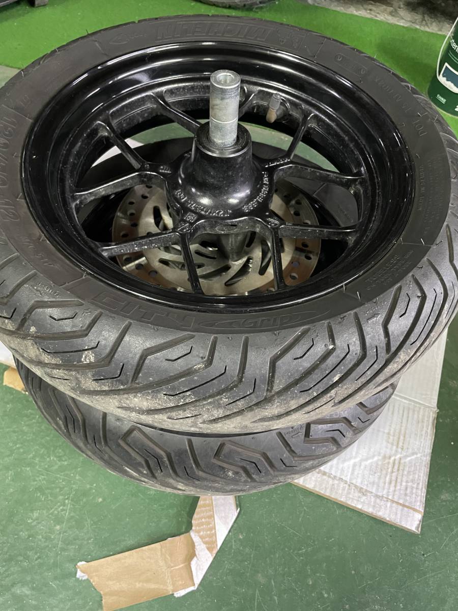 HRC GROM グロム JC61後期 【前後ホイール付き】群馬