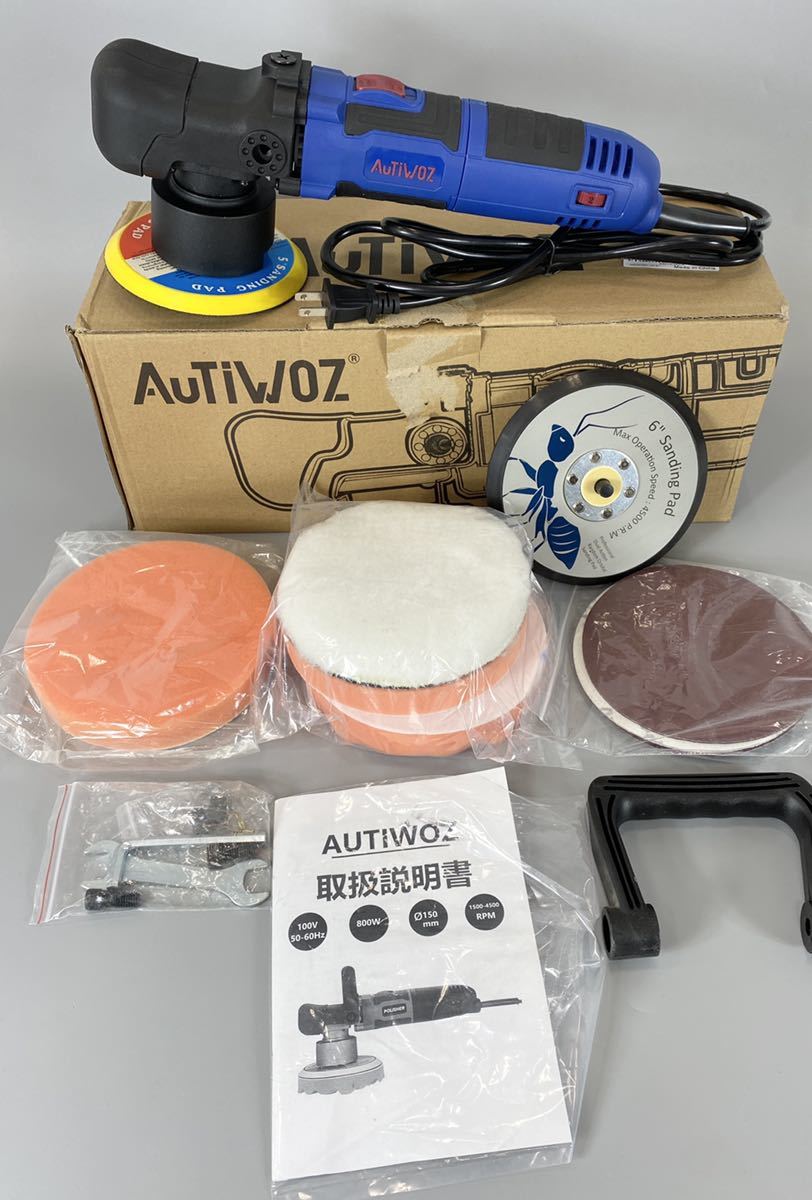 未使用】【新品・保証付き】ZOTA 電動ミニポリッシャー 75mm 小型軽量 ...