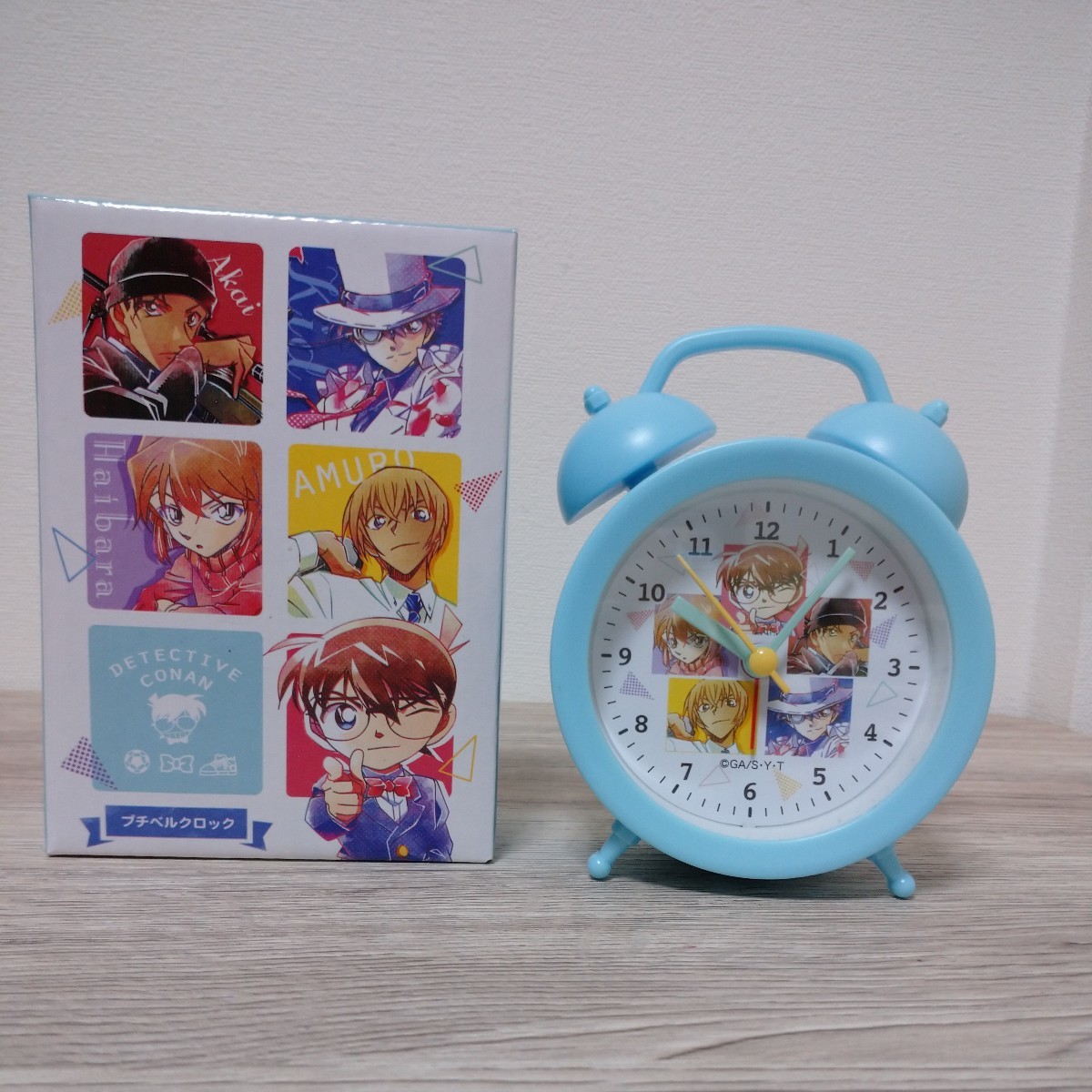 カゴメ コナン 限定目覚まし時計