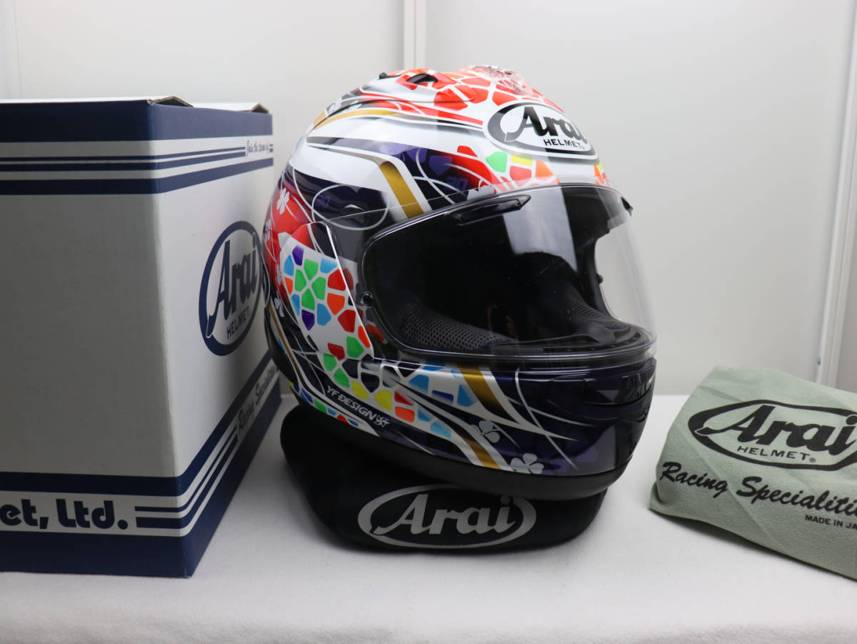 Arai RX-7X ナカガミGP2 Mサイズ 新品 NAKAGAMI 中上貴晶