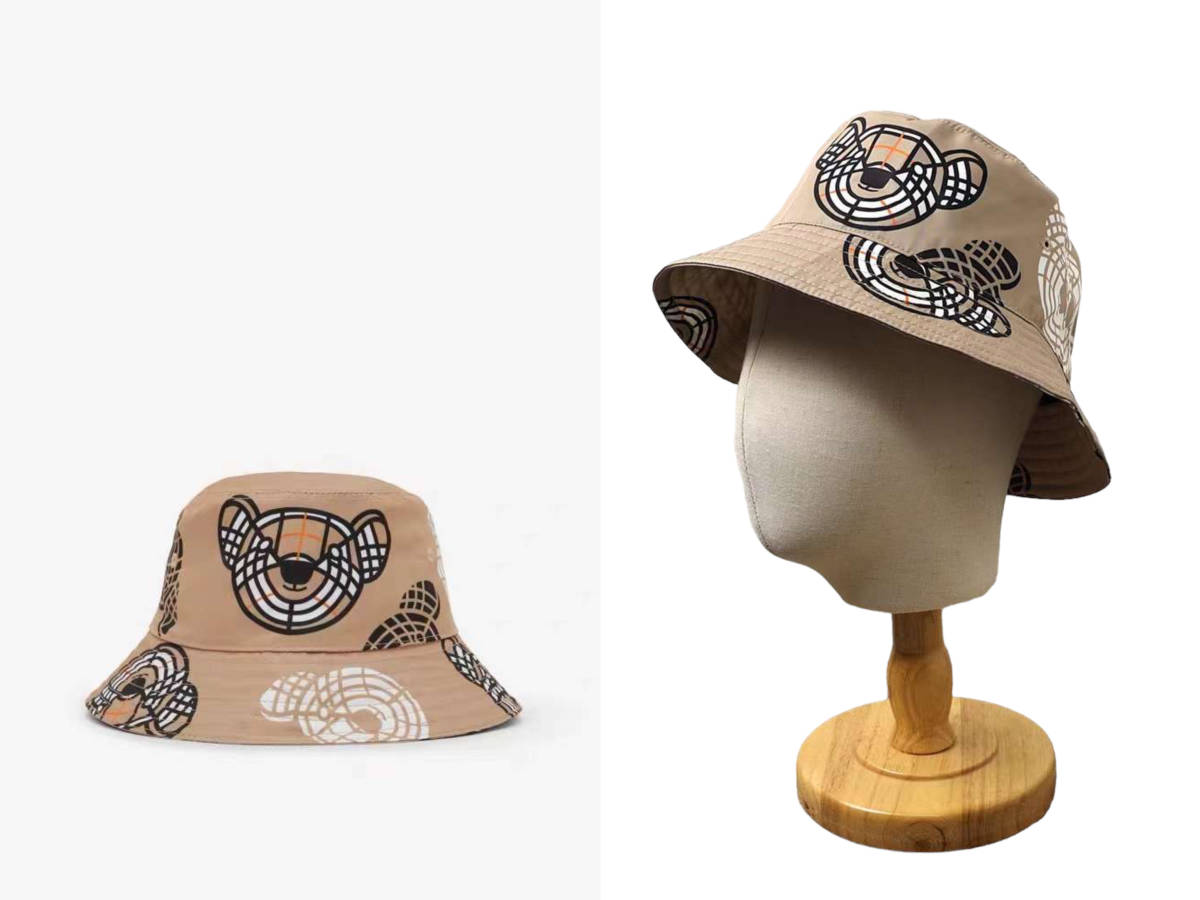 現行・美品✨バーバリー BURBERRY キッズ トーマスベア バケットハット 新品】Burberry バーバリー キッズ トーマスベア ハット