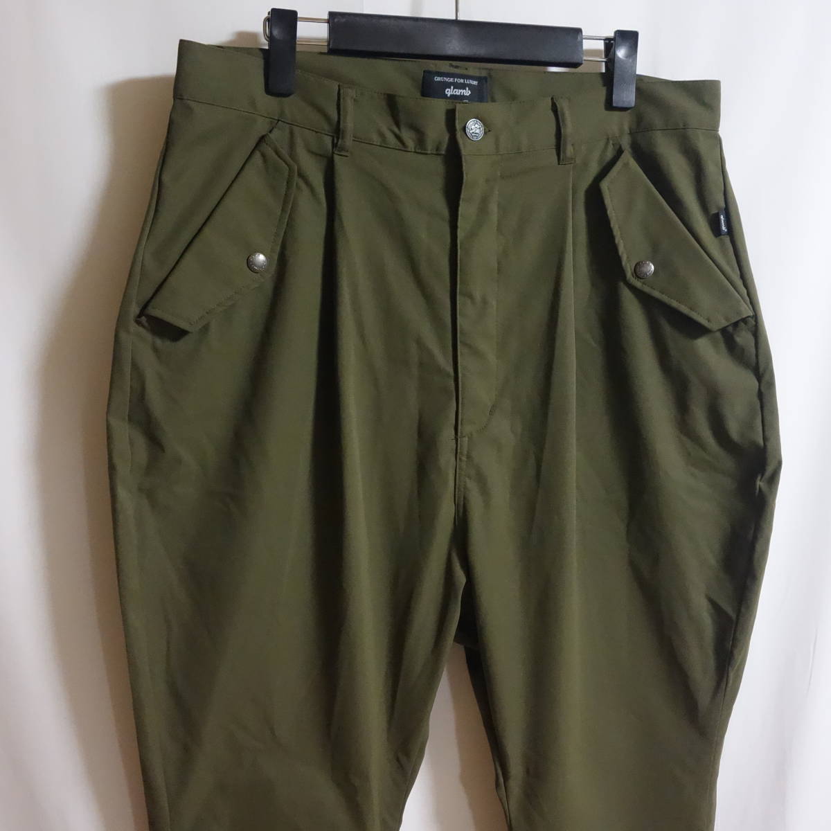 glamb Simon jodhpurs/シモンジョッパーズ カーキ glamb(グラム