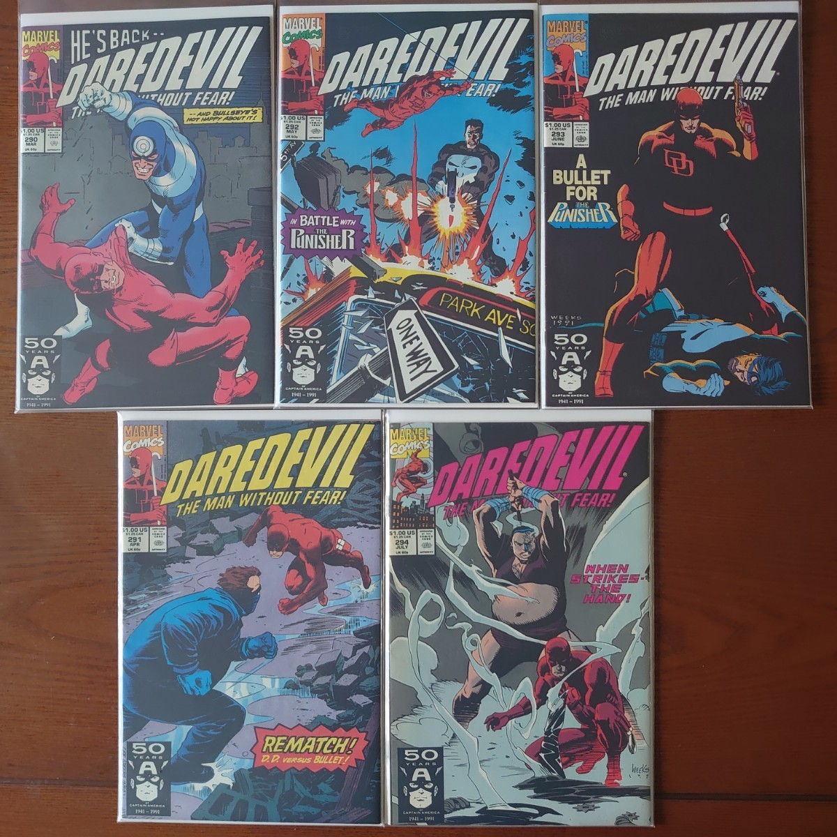 デアデビル　5冊セット デアデビル 5冊セット デアデビル 5冊セット デアデビル 5冊