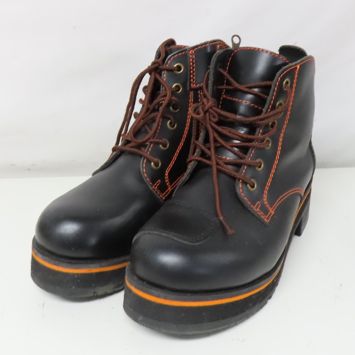 WILD WING ワイルドウイングバイクブーツ24.5cm 厚底