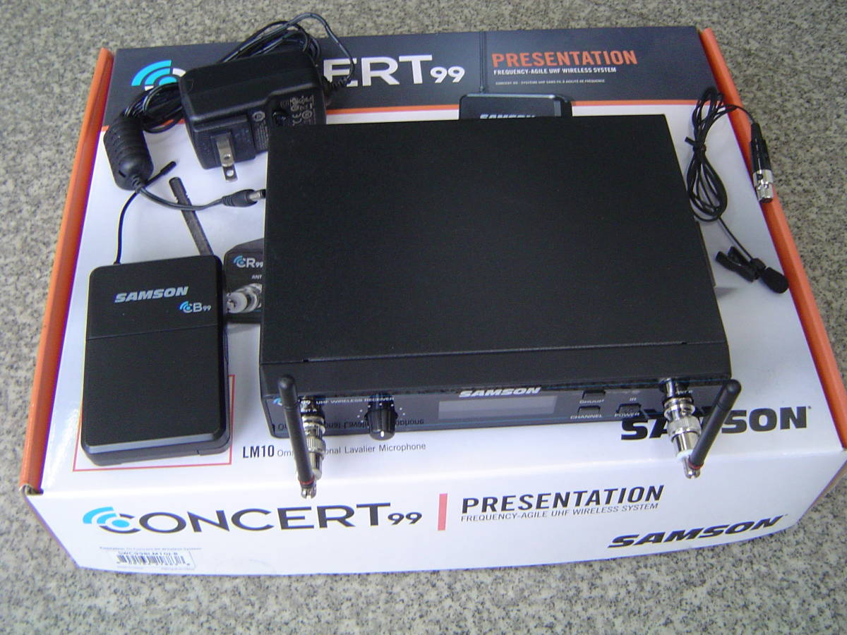 Samson UR-5DJ ワイヤレス Samson UR-5DJ ワイヤレス 即決】 MAXON SAMSON UT-5J ワイヤレス