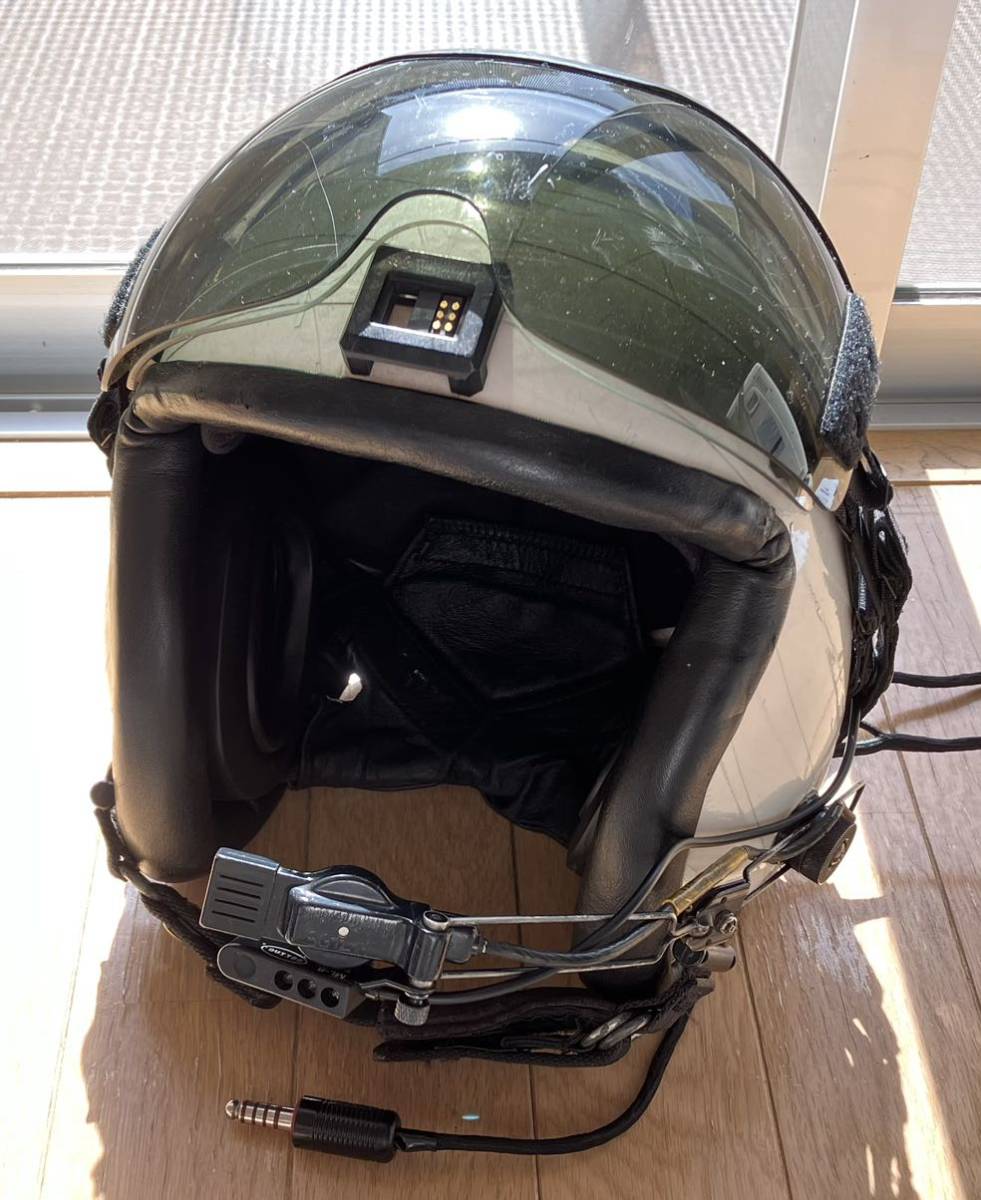 米軍 HGU-55 ヘルメット用 MBU-20 レーザーバイザー ゴールド Flight