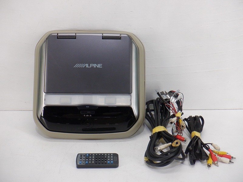 ALPINE TMX-R1050VG/GB 10.2インチ フリップダウンモニタ ALPINE