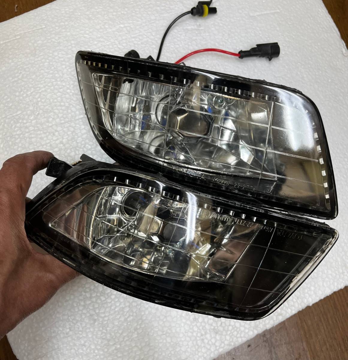 希少 新品 ブタ目 MX30 MX40 MX41マーク2 純正フォグランプ 当時物