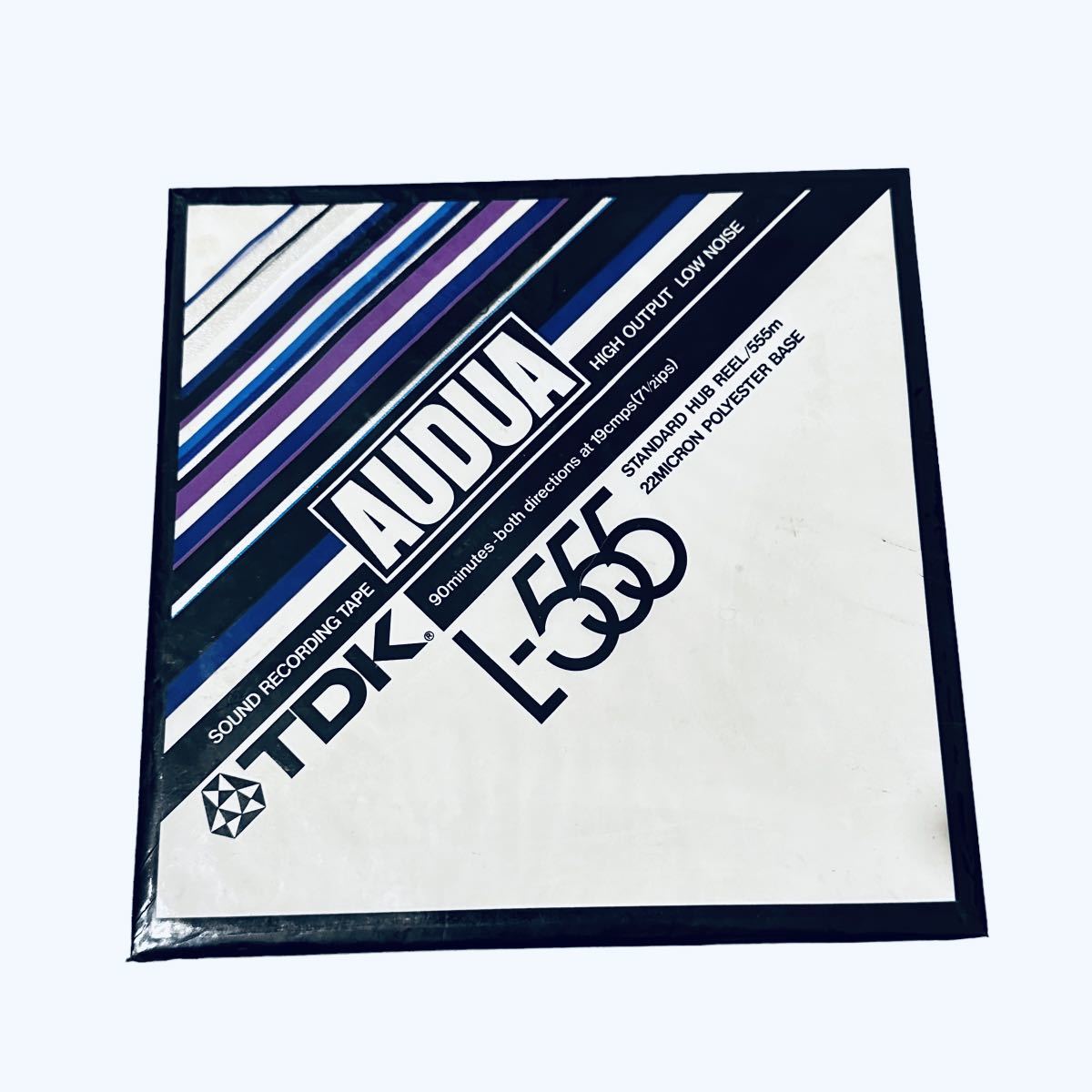 未使用】TDK 7号 オープンリール テープ TDK TAPE AUDIO L-555 未開封