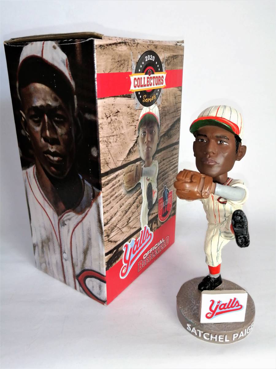 サチェル・ペイジ／”ニューヨークブラックヤンキース” ボブルヘッド人形 サチェル・ペイジ／”ニューヨークブラックヤンキース” ボブルヘッド