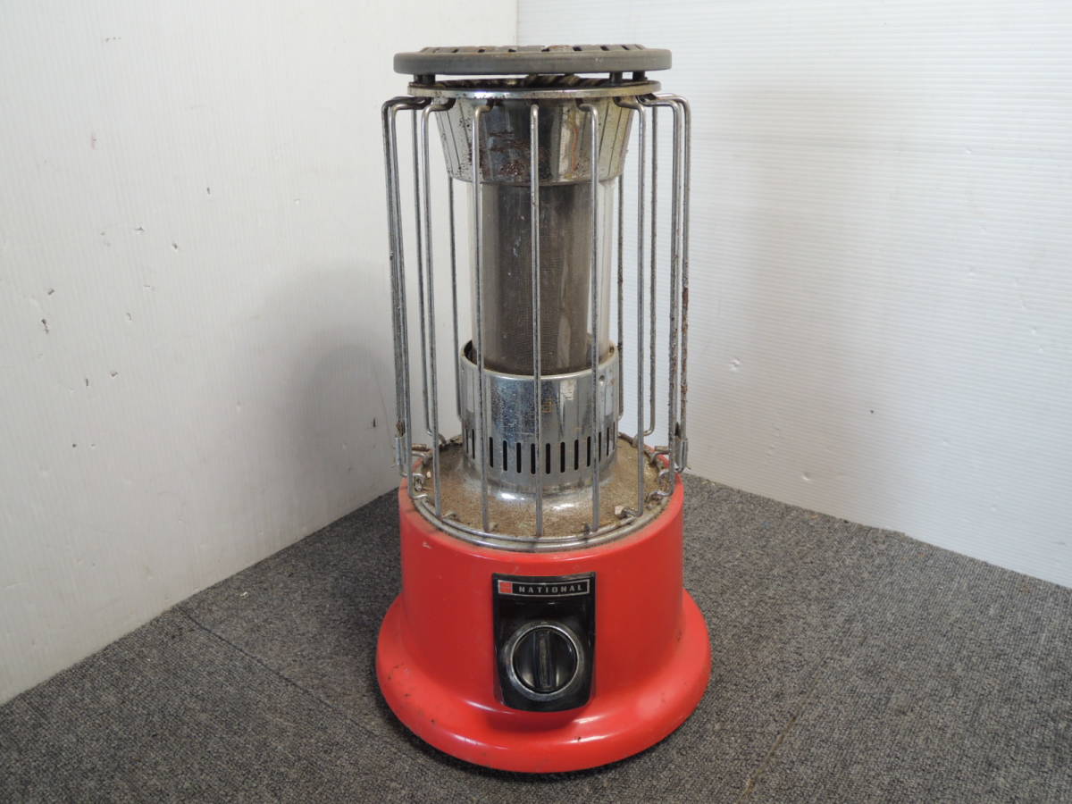 National ナショナル PS-3000N ガスストーブ プロパンガス用 赤 昭和