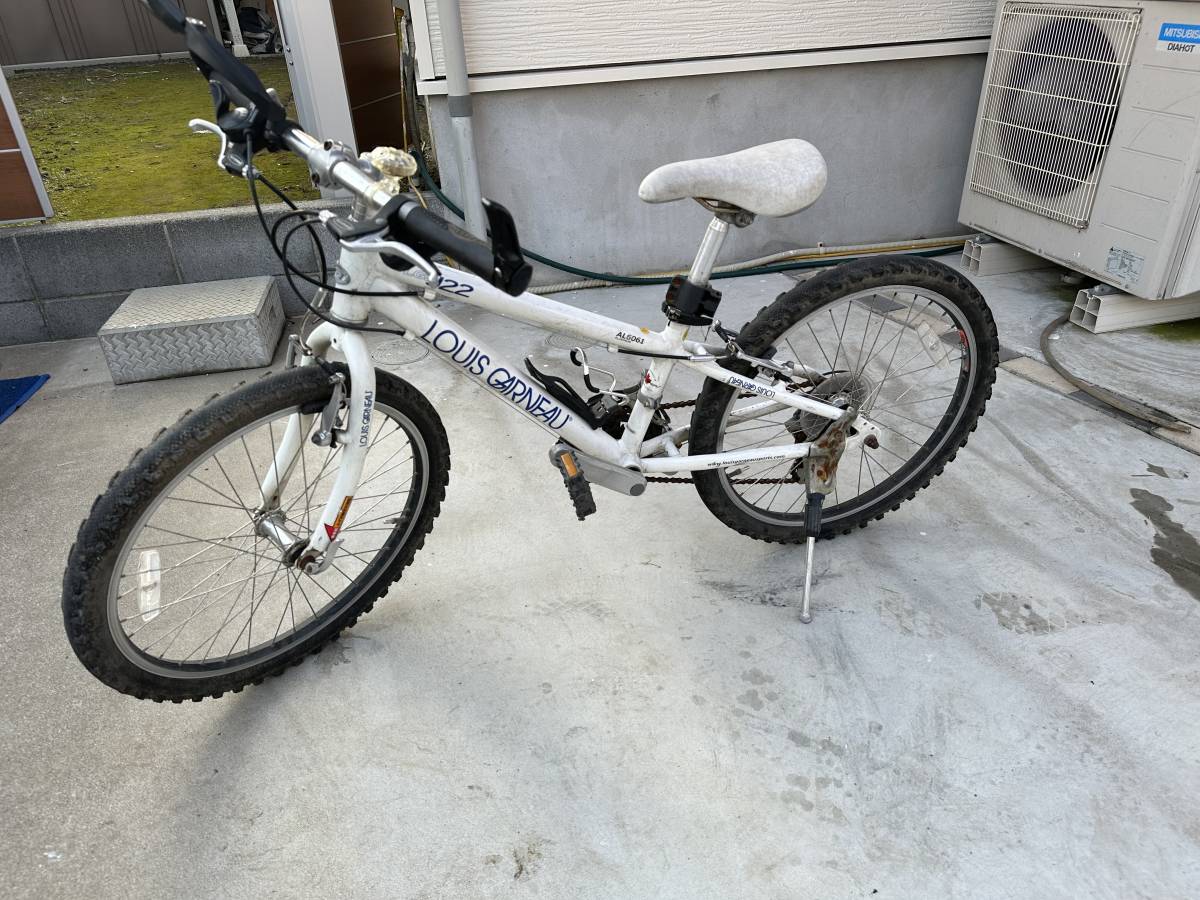 ルイガノLOUIS GARNEAUキッズ子供 自転車 白 20インチ LOUIS GARNEAU