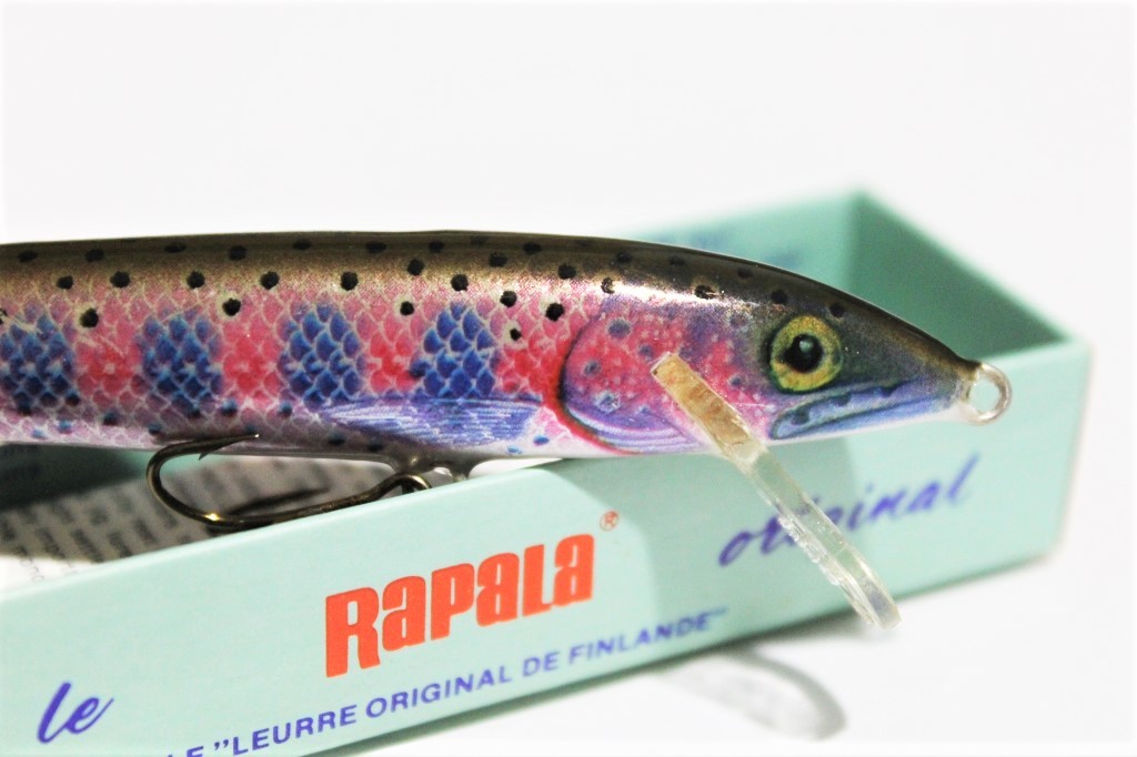 ■s3419 RAPALA ラパラ フローター フローティング F11 オールド 70s～80s 希少 レインボートラウト■の1番目の画像