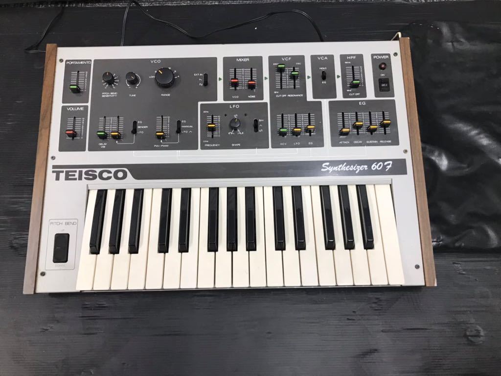 TEISCO. S-60P. テスコ　アナログモノフォニックシンセサイザー MATRIXSYNTH: Teisco 60F Vintage Analog Monophonic Synthesizer