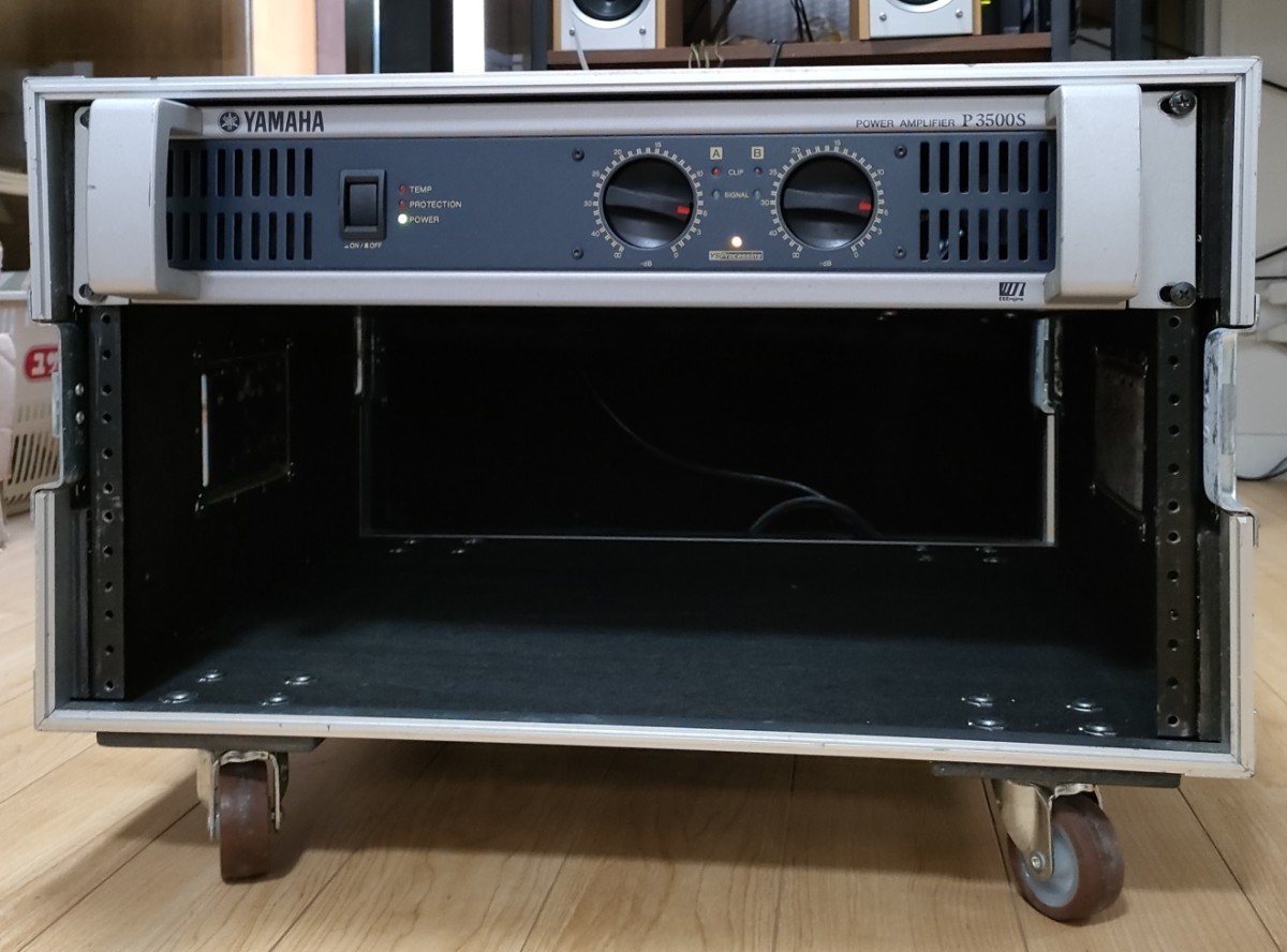 全体的に状態が悪い】YAMAHA ヤマハ パワーアンプ P-3500S PA機器