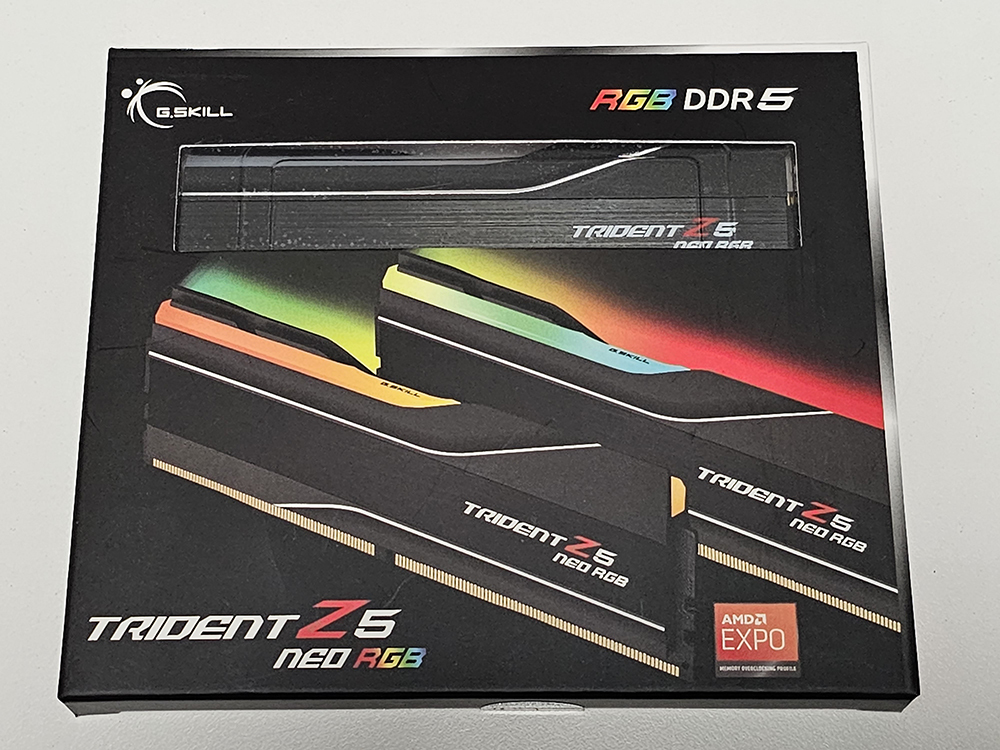 Memoria RAM G.Skill Trident Z5 Neo RGB 32GB DDR5 6000MHz - Per AMD, RGB Personalizzabile - Foto 8