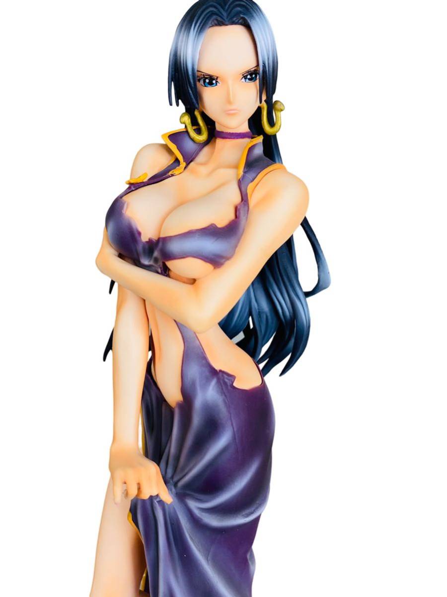 【目立った傷や汚れなし】リペイント フィギュア ボア・ハンコック ドレス・紫色 ワンピース GLITTER＆GLAMOURS BOA