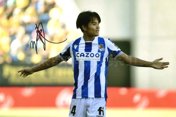 久保建英 直筆サインカード 2023 サッカー日本代表 スペシャル