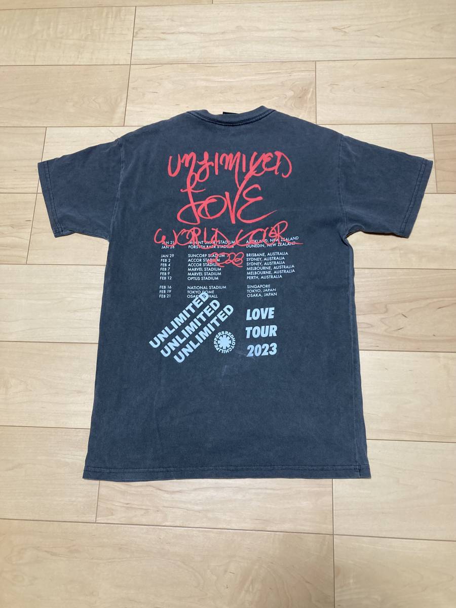 未使用に近い】レッチリ 日本 ツアー Tシャツ S M RED HOT CHLI