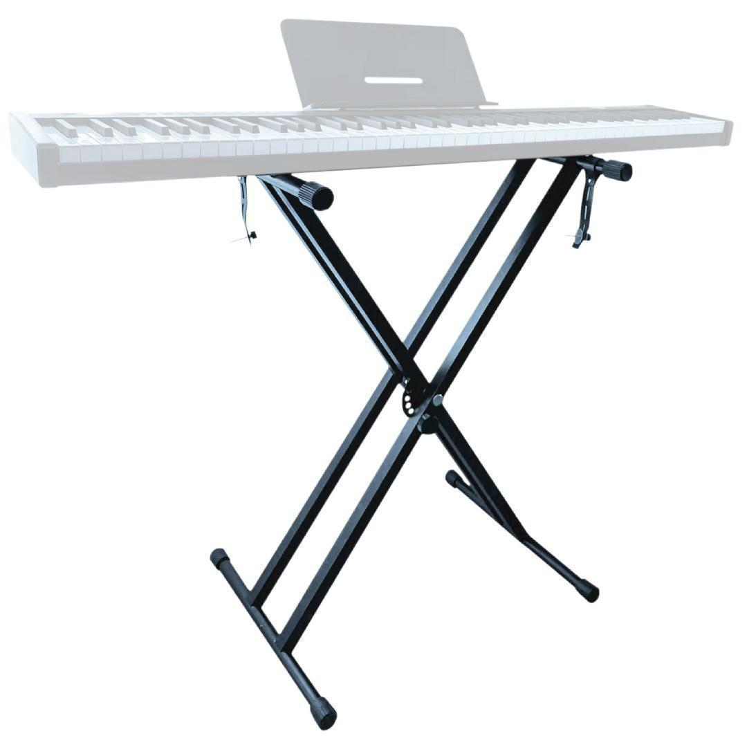【未使用】1222★【新品】キーボードスタンド キーボード X型 軽量 高さ調節 7段階の落札情報詳細 ヤフオク落札価格検索 オークフリー