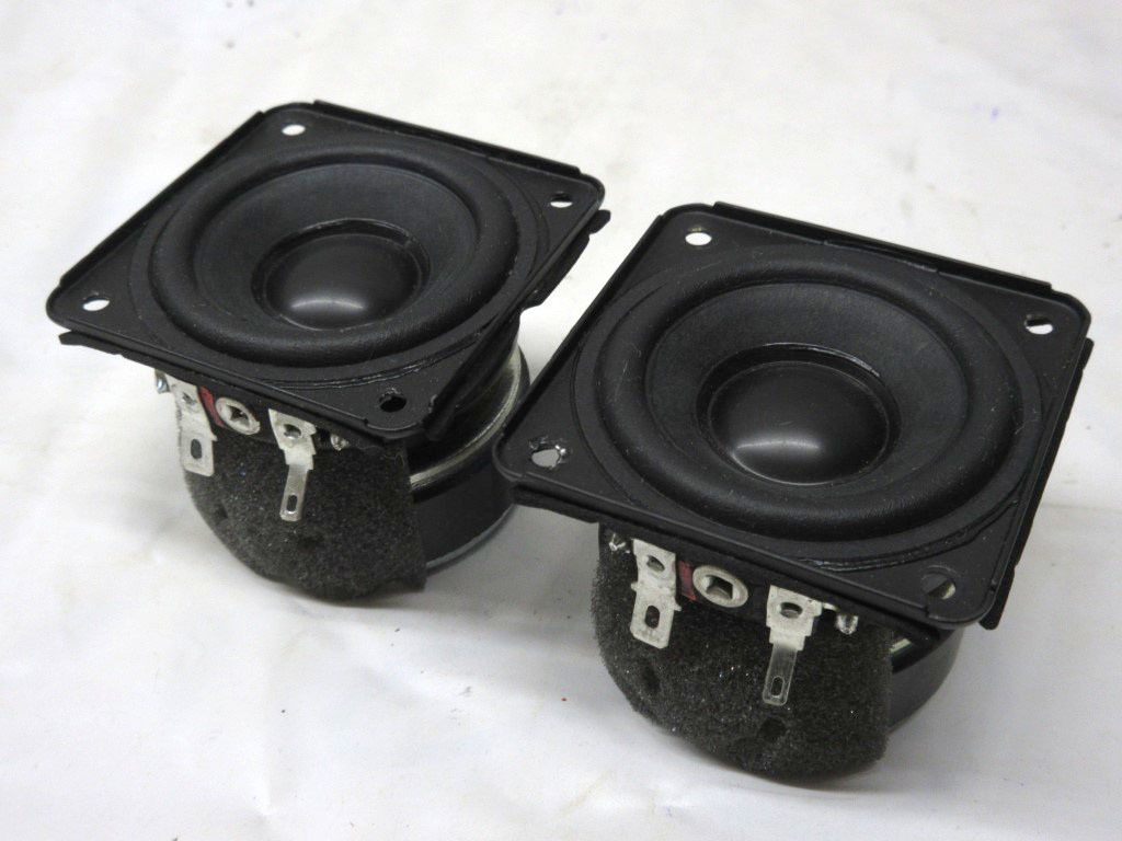 傷や汚れあり】09K069 BOSE ボーズ スピーカーユニット 5.8×5.8cm 2個