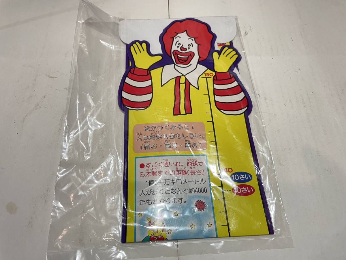 傷や汚れあり】マクドナルド ドナルド 身長計の落札情報詳細 - Yahoo
