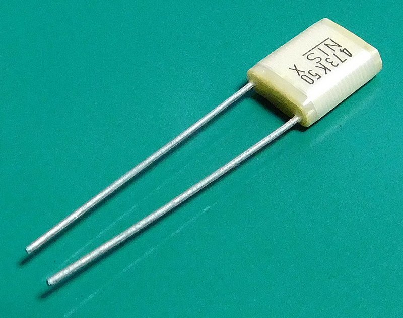 ニッセイ電機 フィルムコンデンサ 473K50 真新しい (50V/0.047μF