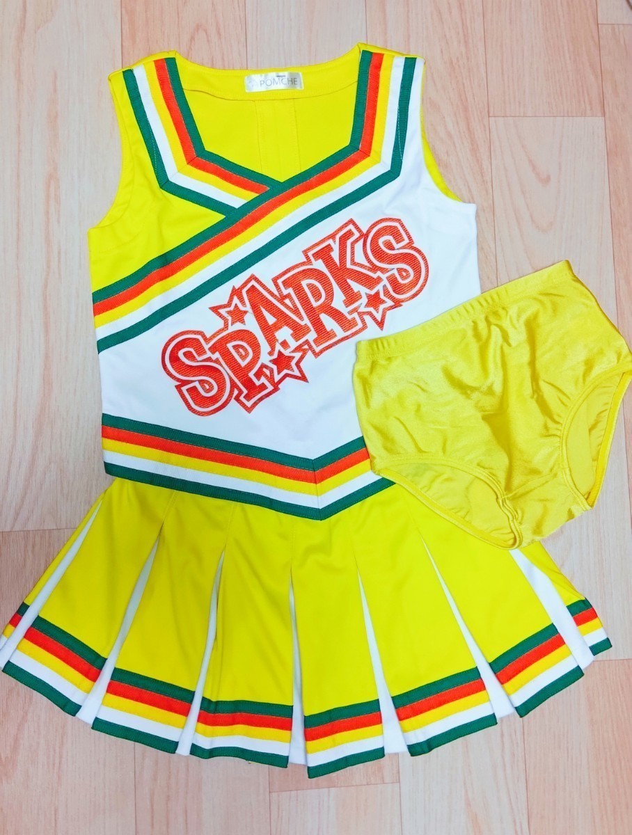 【やや傷や汚れあり】チア ユニフォーム スパークス ポムシェ pomche ルネサンス SPARKSの落札情報詳細 ヤフオク落札価格検索