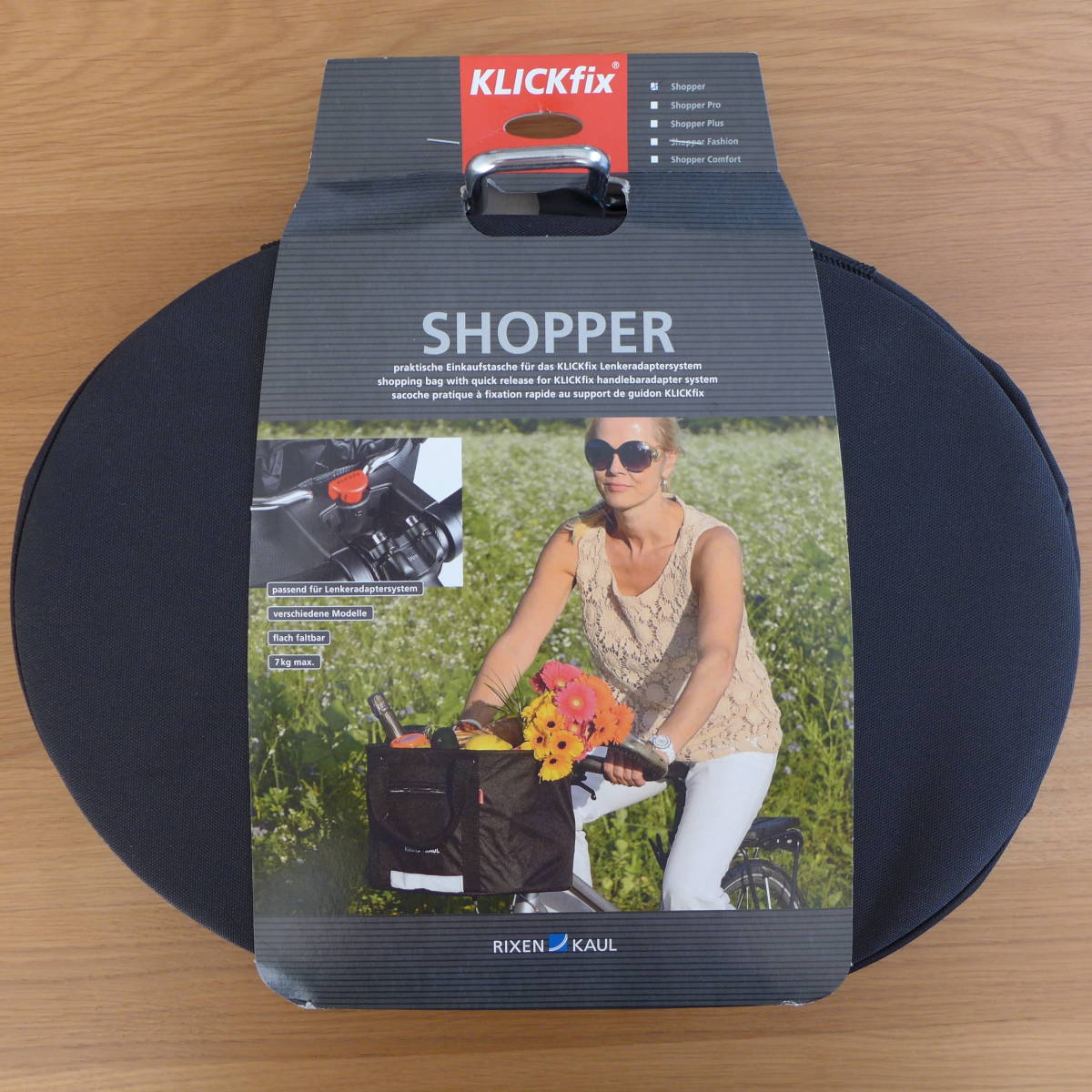 【未使用】rixen and kaul bascket shopper klickfix rkkf823 black リクセンカウル