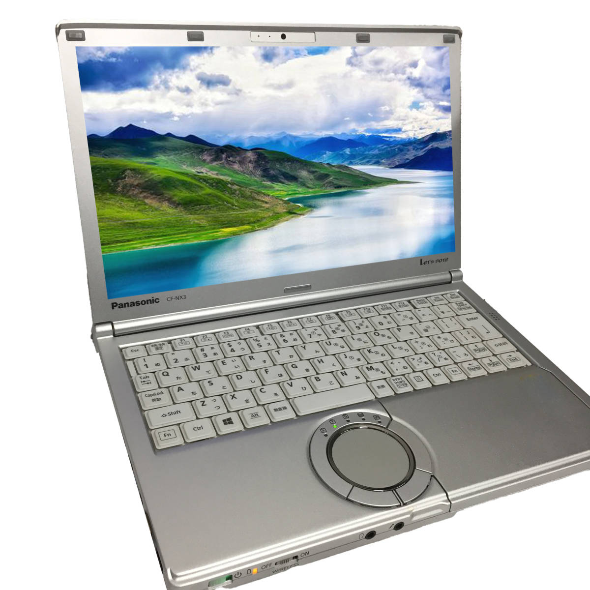 ノートパソコン 中古 軽量745g 2in1PC Panasonic レッツノート