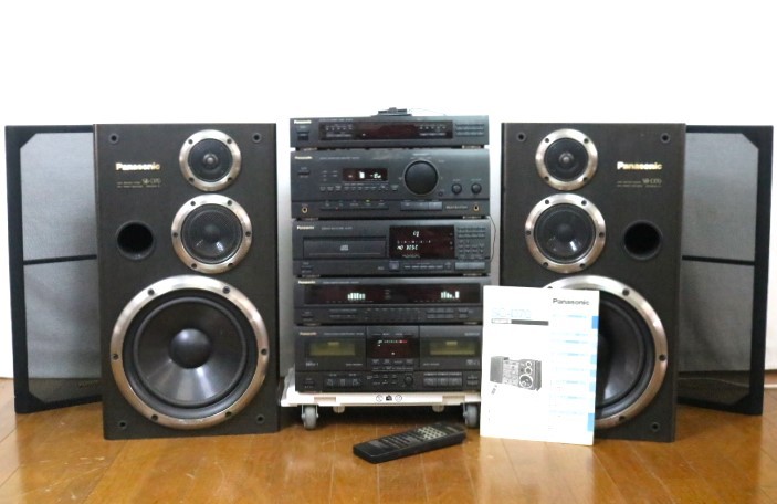 【やや傷や汚れあり】【ト石】※2個口発送※ Panasonic パナソニック システムコンポ SL-D70 SH-D70 ST-D70 SU ...
