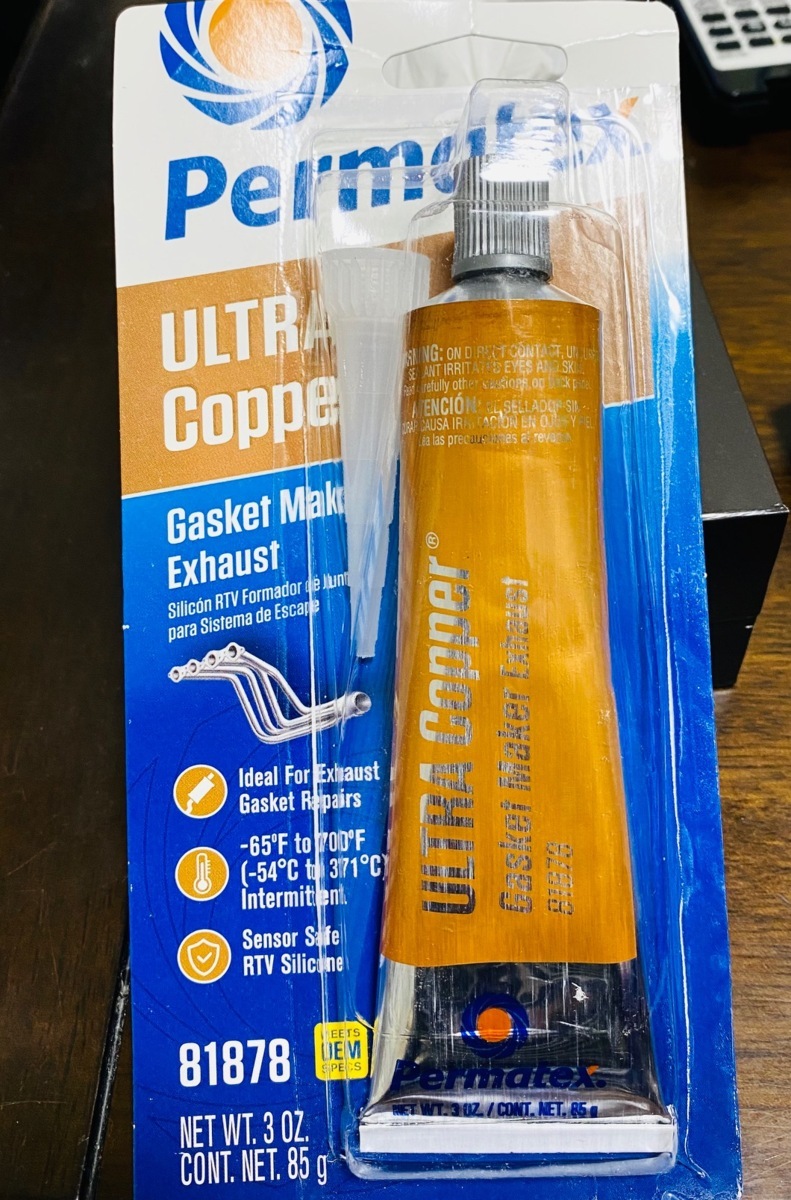 【未使用】Permatex(パーマテックス) ウルトラカッパーシリコーンガスケット マフラージョイントパイプに最適 PTX81878の落札情報