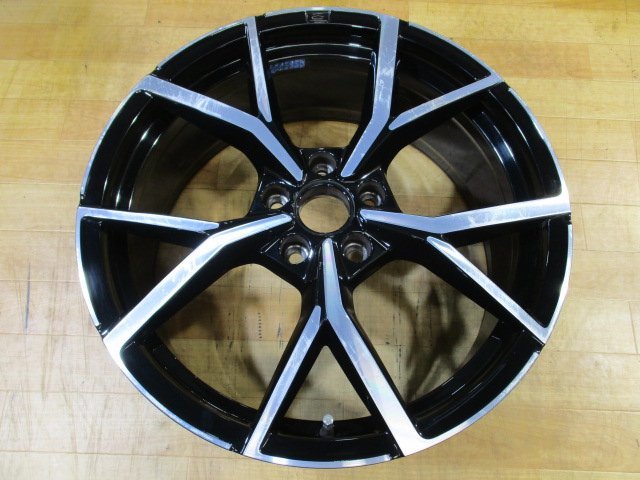 傷や汚れあり】VW フォルクスワーゲン R 純正 ホイール 1本 5H-112 19