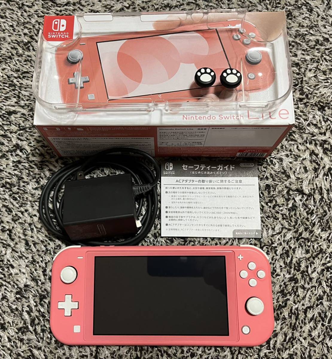 Nintendo Switch Lite ピンク 本体 + ケース Nintendo Switch Lite
