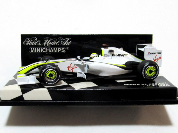 P.M.A F1 1/43 J.バトン ブラウン・メルセデス BGP001 S115994611
