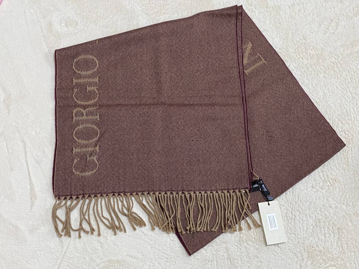 GIORGIO ARMANI★【美品】カシミヤマフラー GIORGIO ARMANI☆【美品】カシミヤマフラー （GIORGIO ARMANI