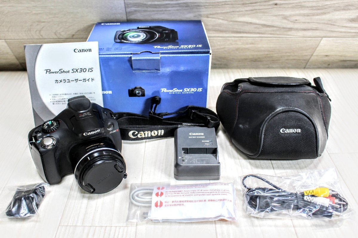 【やや傷や汚れあり】キヤノン Canon デジタルカメラ PowerShot SX30 IS PSSX30IS 1410万画素 光学35倍