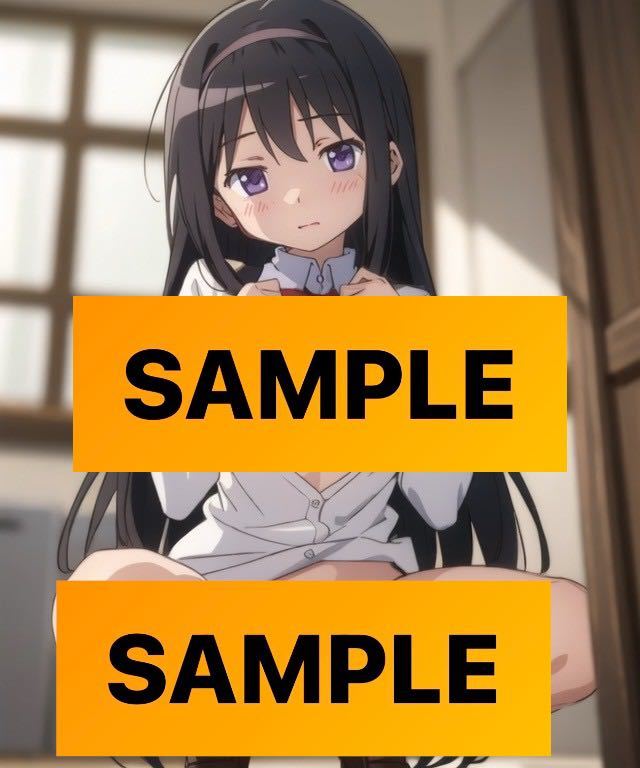 未使用】魔法少女まどか☆マギカ 暁美ほむら/アニメ/ポスター/同人