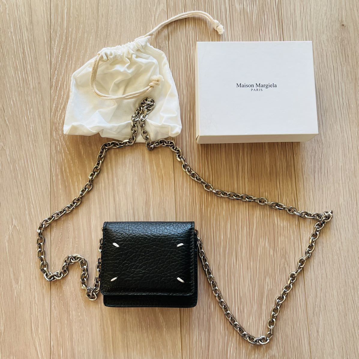 ✨美品国内正規品✨マルジェラマネークリップ二つ折りコインケース小銭入れ