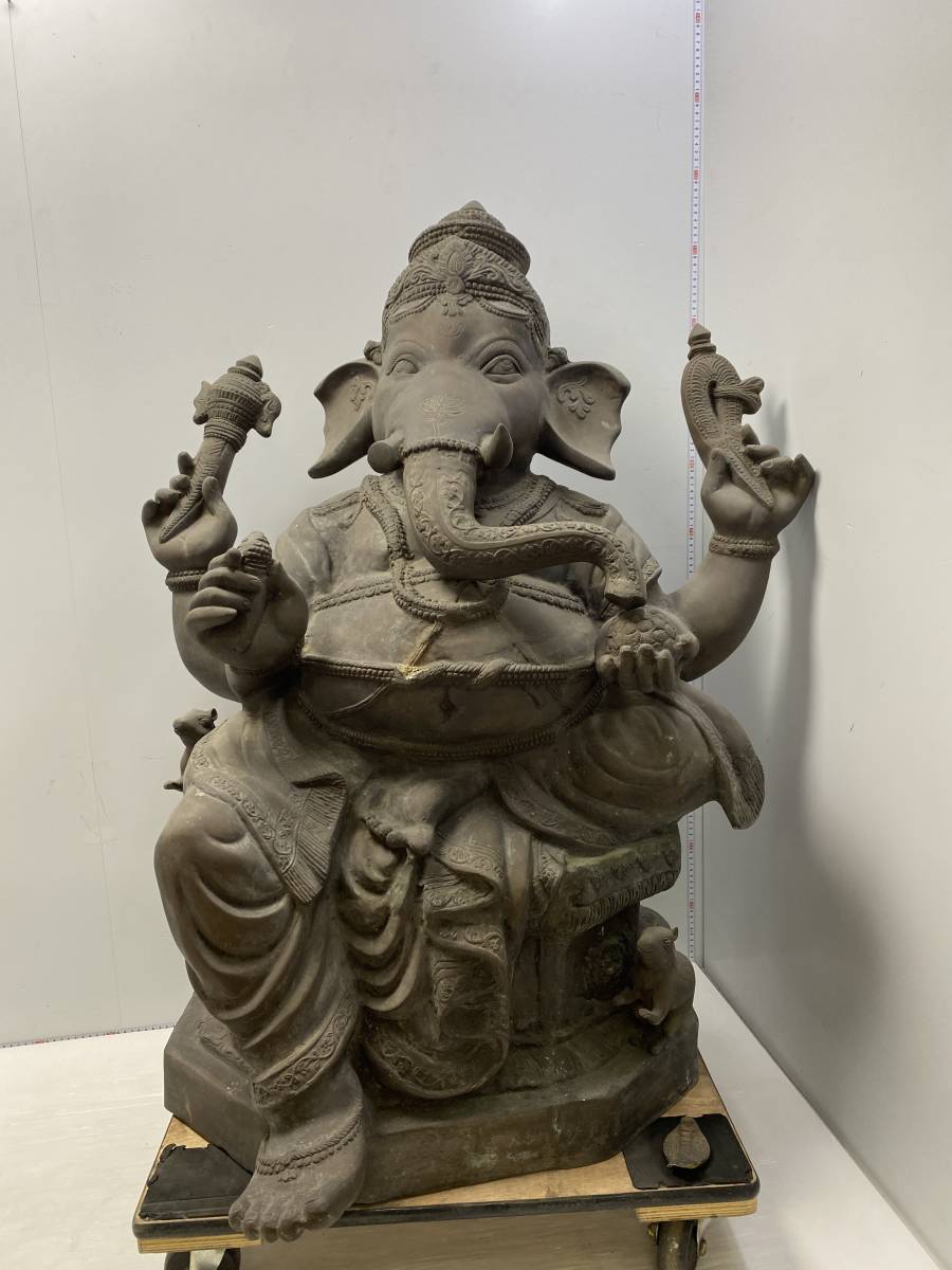 銅製特大ガネーシャ置物