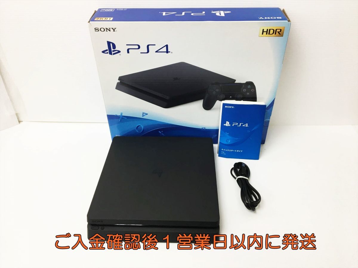 やや傷や汚れあり1円PS4 本体⁄箱 セット 500GB ブラック SONY