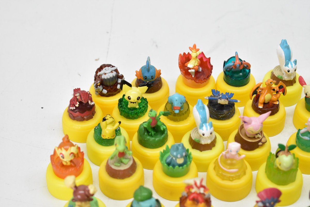 傷や汚れあり】ポケットモンスター ペットボトルキャップ + ミニ