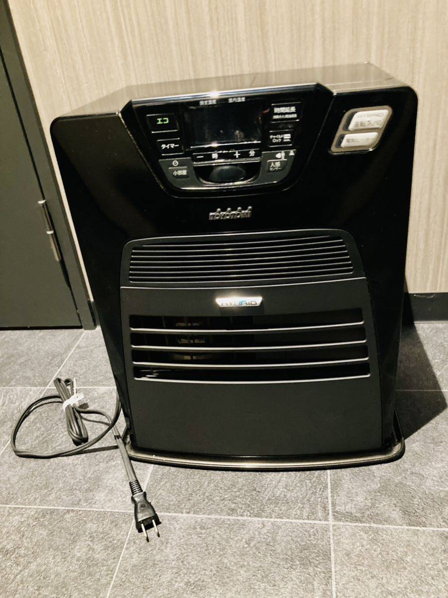 トヨトミ石油ファンヒーターLR-680F(ブラック)