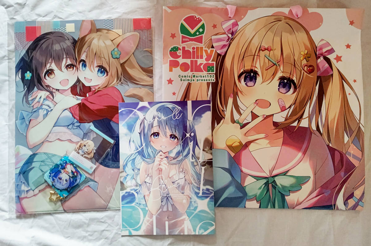 C102 すいみゃ Chilly polka やや傷や汚れあり】NA-0173 C102 コミケ Chilly Polka 新刊5点