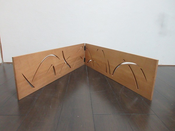 茶道　風呂先屛風　茶装具・茶室　パーテーション・しきり　共箱 茶道 風呂先屛風 茶装具・茶室 パーテーション・しきり 共箱 【公式通販】