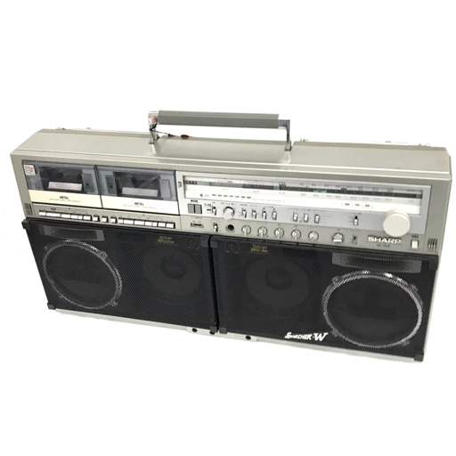 シャープ THE SEARCHER-W GF-909 ジャンク（全体的に状態が悪い】1円  