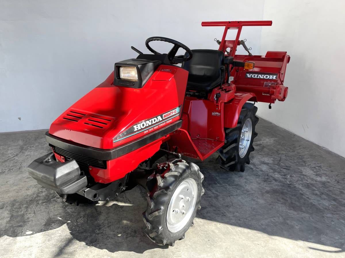 HONDA ガソリン 13馬力 4WD トラクター MIGHTY-13R FAHA 付属品なし